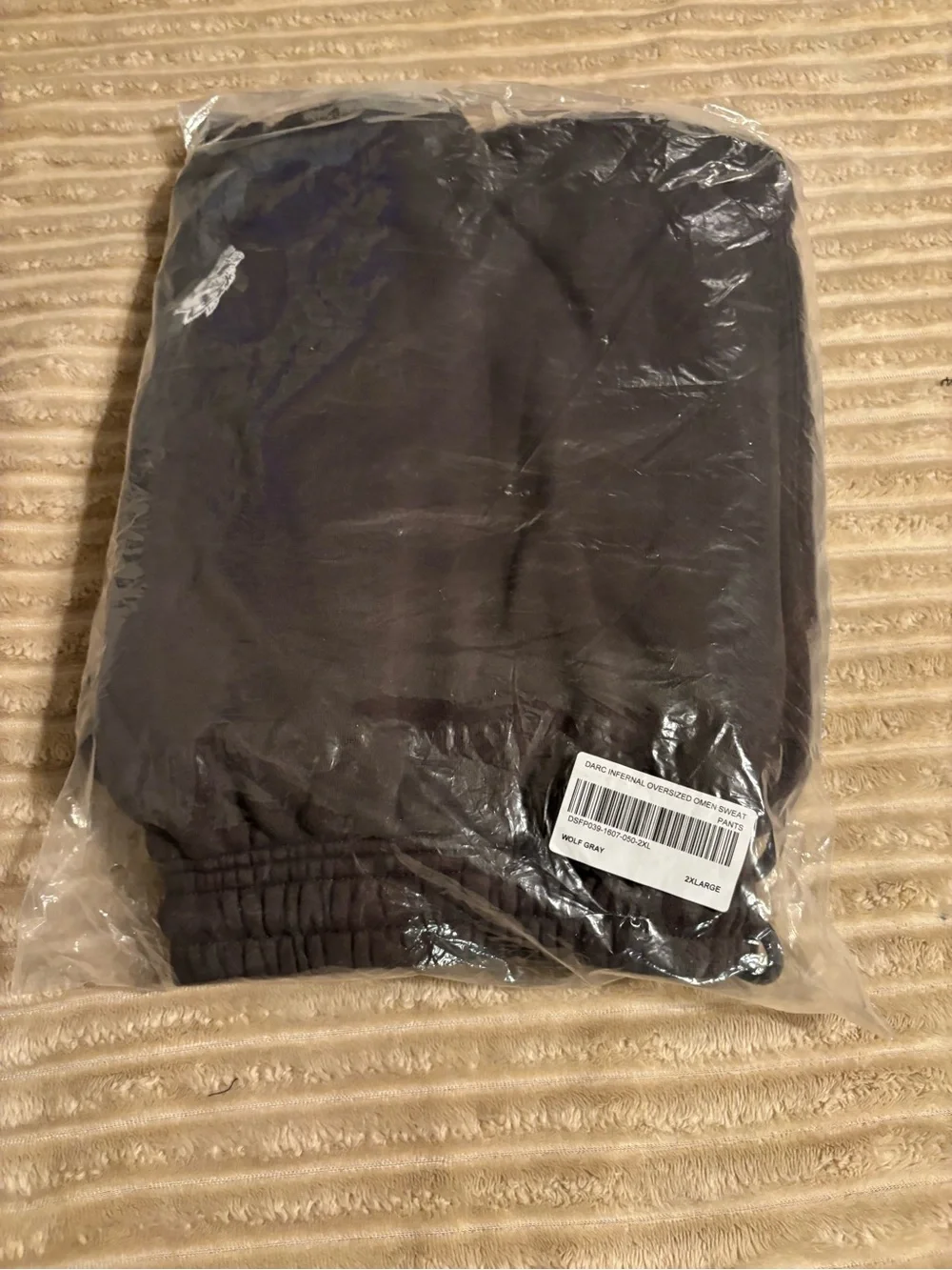 Darc Sport Dark Joggers with Subtle Charcoal